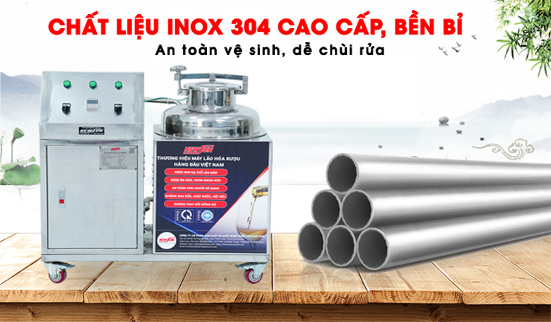 Inox cao cấp có độ bền cao