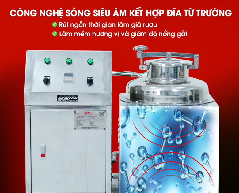 Công nghệ sóng siêu âm kết hợp từ trường đa phân