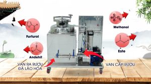 Loại bỏ các chất độc hại có trong rượu