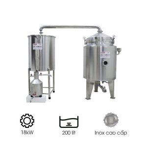 Nồi nấu tinh dầu sả 200 lít
