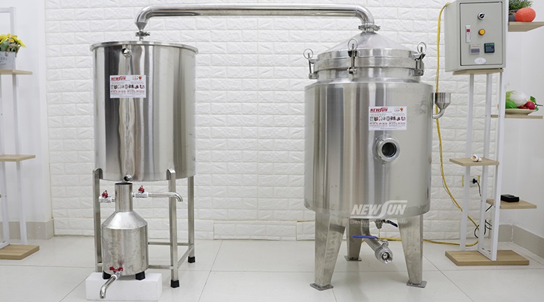 Nồi chưng cất tinh dầu 150 lít 
